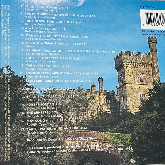 “Celtic Harpestry: A Contemporary Celtic Collection” CD like new - Picture 2 of 4